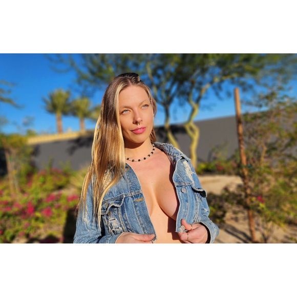 💙Faceted Blue Tiger's Eye Necklace - Picture 8 of 11